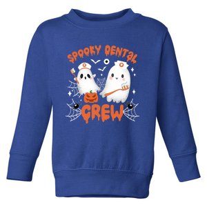 Spooky Dental Crew Dentist Squad Halloween Dentistry Team Funny Gift Toddler Sweatshirt