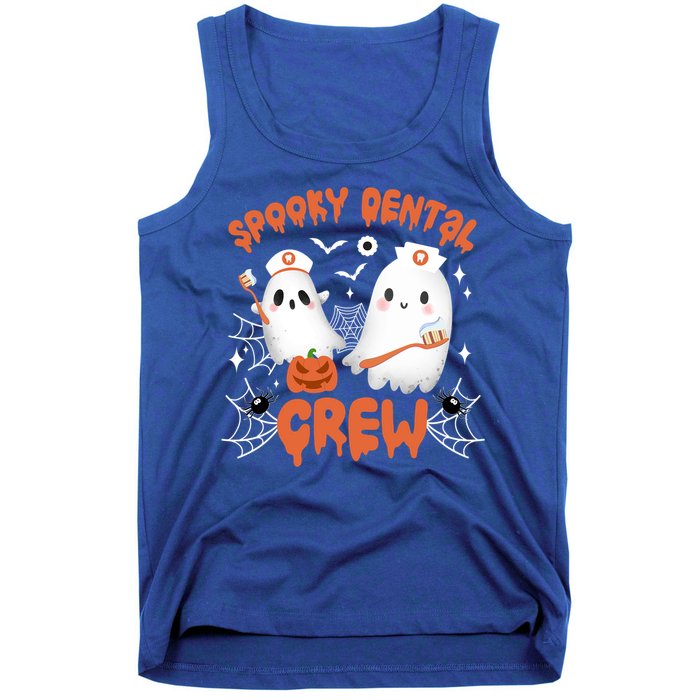 Spooky Dental Crew Dentist Squad Halloween Dentistry Team Funny Gift Tank Top