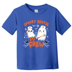 Spooky Dental Crew Dentist Squad Halloween Dentistry Team Funny Gift Toddler T-Shirt