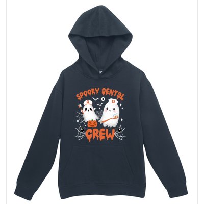 Spooky Dental Crew Dentist Squad Halloween Dentistry Team Funny Gift Urban Pullover Hoodie