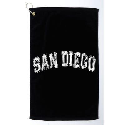 San Diego Classic Vintage Cute Gift I California State Gift Great Gift Golf Towel