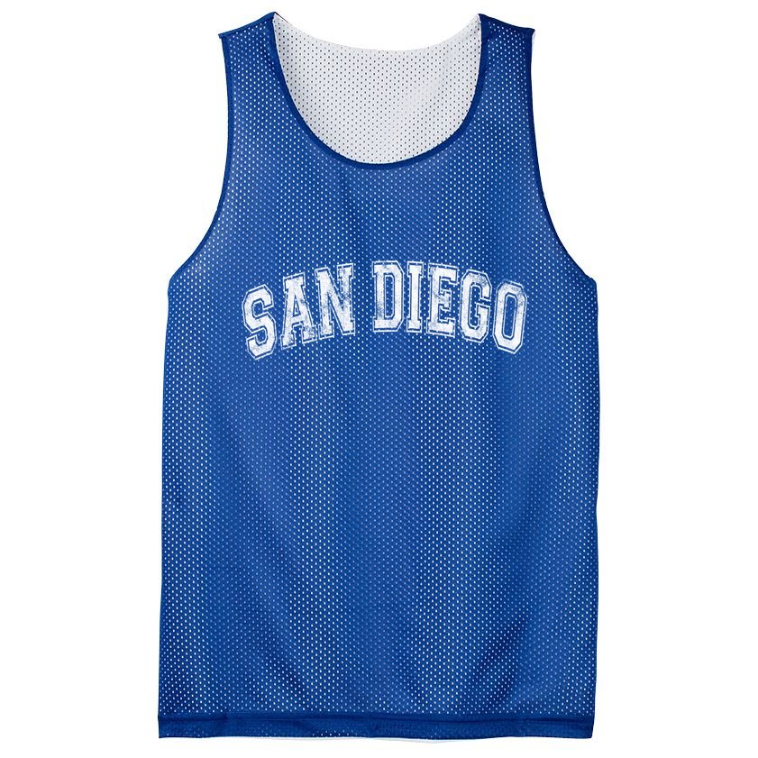 San Diego Classic Vintage Cute Gift I California State Gift Great Gift Mesh Reversible Basketball Jersey Tank