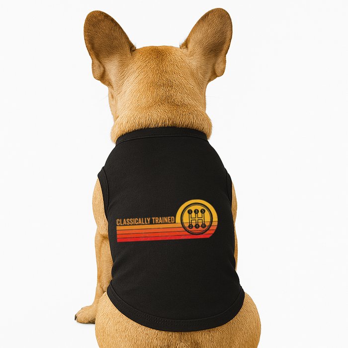 Stick Driver Classically Trained Manual Transmission Retro Doggie Tank