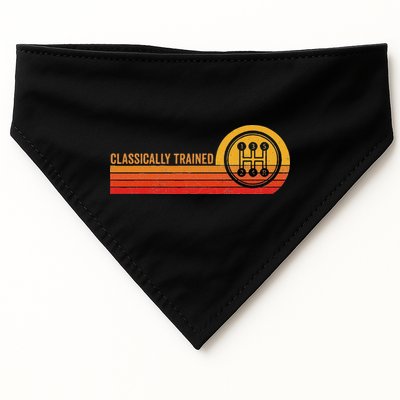 Stick Driver Classically Trained Manual Transmission Retro USA-Made Doggie Bandana