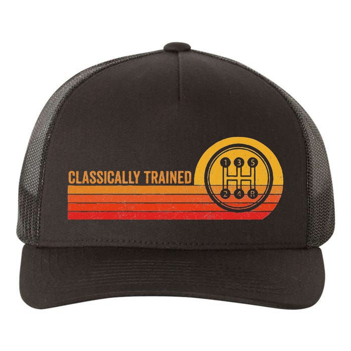 Stick Driver Classically Trained Manual Transmission Retro Yupoong Adult 5-Panel Trucker Hat
