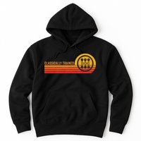 Stick Driver Classically Trained Manual Transmission Retro Hoodie