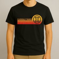 Stick Driver Classically Trained Manual Transmission Retro T-Shirt
