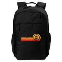 Stick Driver Classically Trained Manual Transmission Retro Backpack
