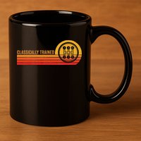 Stick Driver Classically Trained Manual Transmission Retro 11oz C Handle Ceramic Mug