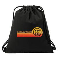 Stick Driver Classically Trained Manual Transmission Retro Drawstring Bag