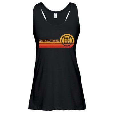 Stick Driver Classically Trained Manual Transmission Retro Ladies Essential Flowy Tank