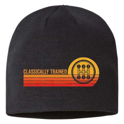 Stick Driver Classically Trained Manual Transmission Retro Sustainable Beanie