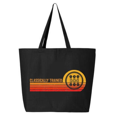 Stick Driver Classically Trained Manual Transmission Retro 25L Jumbo Tote