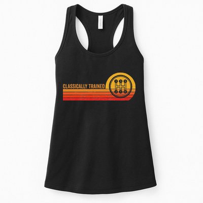 Stick Driver Classically Trained Manual Transmission Retro Womens Tank Top