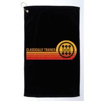Stick Driver Classically Trained Manual Transmission Retro Golf Towel