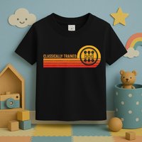 Stick Driver Classically Trained Manual Transmission Retro Toddler T-Shirt