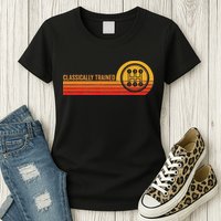 Stick Driver Classically Trained Manual Transmission Retro Womens T-Shirt