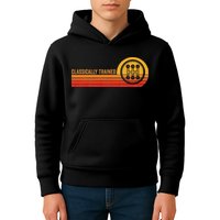 Stick Driver Classically Trained Manual Transmission Retro Kids Hoodie