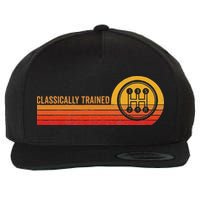 Stick Driver Classically Trained Manual Transmission Retro Wool Snapback Cap