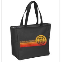 Stick Driver Classically Trained Manual Transmission Retro Zip Tote Bag