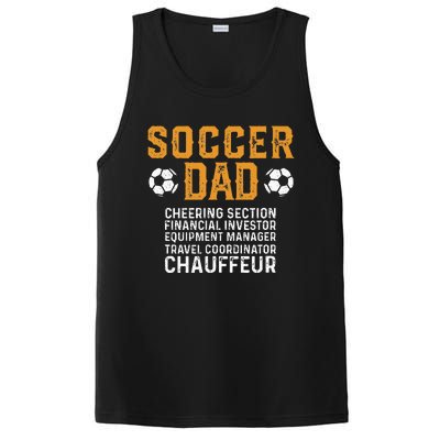 Soccer Dad Cheering Section Financial Investor Equipment PosiCharge Competitor Tank