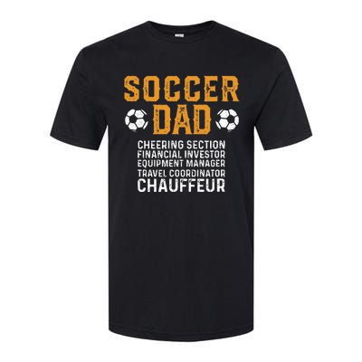 Soccer Dad Cheering Section Financial Investor Equipment Softstyle CVC T-Shirt