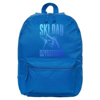 Ski Dad Cool Dad Best Dad Mountains Skiing Wintersport Gift 16 in Basic Backpack