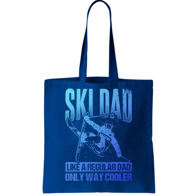 Ski Dad Cool Dad Best Dad Mountains Skiing Wintersport Gift Tote Bag