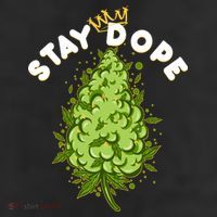 Stay Dope Cannabis Marijuana Bud Trucker Hat