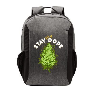 Stay Dope Cannabis Marijuana Bud Vector Backpack