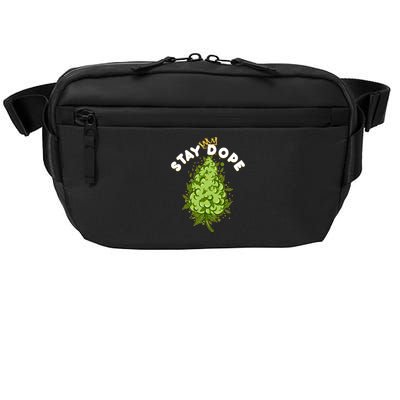 Stay Dope Cannabis Marijuana Bud Crossbody Pack