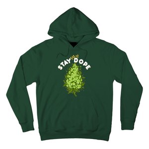 Stay Dope Cannabis Marijuana Bud Hoodie