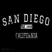 San Diego California CA Vintage T-Shirt