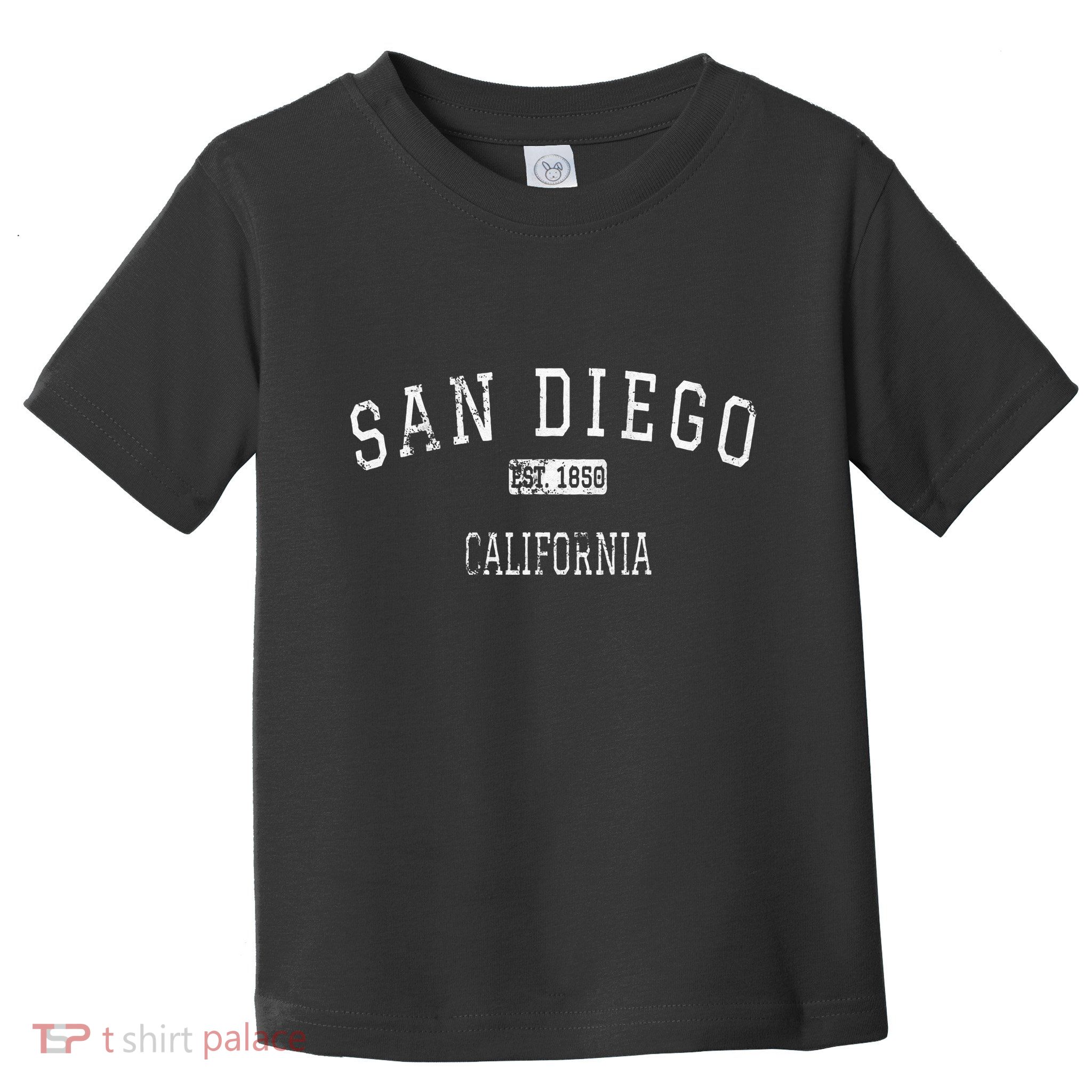 San Diego California CA Vintage Toddler T-Shirt