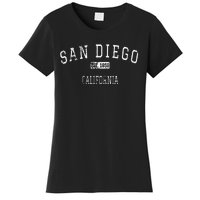 San Diego California CA Vintage Women's T-Shirt