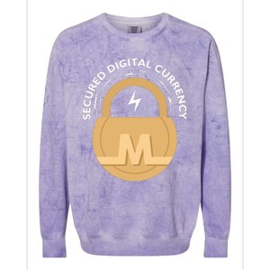 Secured Digital Currency Colorblast Crewneck Sweatshirt