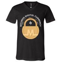 Secured Digital Currency V-Neck T-Shirt