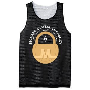 Secured Digital Currency Mesh Reversible Basketball Jersey Tank