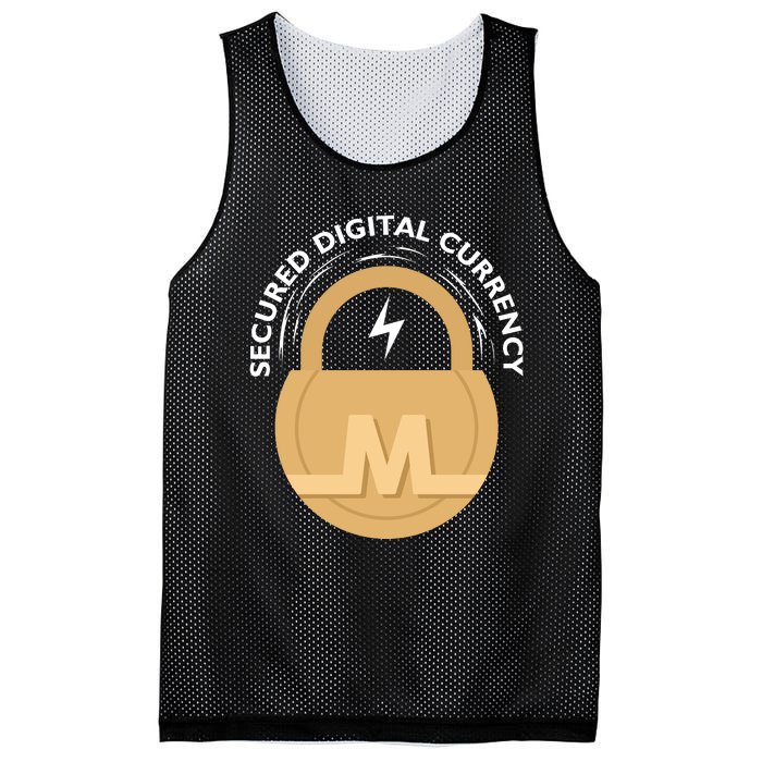 Secured Digital Currency Mesh Reversible Basketball Jersey Tank