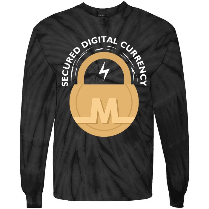 Secured Digital Currency Tie-Dye Long Sleeve Shirt