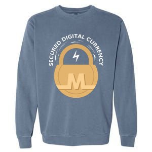 Secured Digital Currency Garment-Dyed Sweatshirt