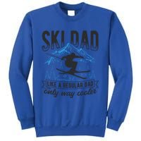 Ski Dad Cool Dad Best Dad Mountains Snowboard Ski Sport Funny Gift Sweatshirt