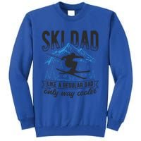 Ski Dad Cool Dad Best Dad Mountains Snowboard Ski Sport Funny Gift Tall Sweatshirt