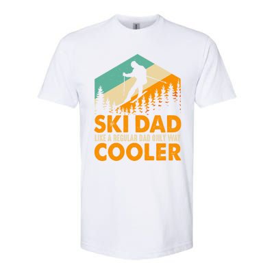 Ski Dad Cooler Funny Gift Store Motif Graphic Design Random Funny Gift Softstyle® CVC T-Shirt