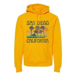 San Diego California Summer Vacation Premium Hoodie