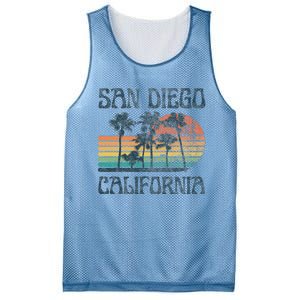 San Diego California Summer Vacation Mesh Reversible Basketball Jersey Tank