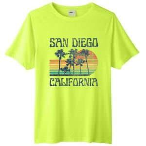 San Diego California Summer Vacation Tall Fusion ChromaSoft Performance T-Shirt