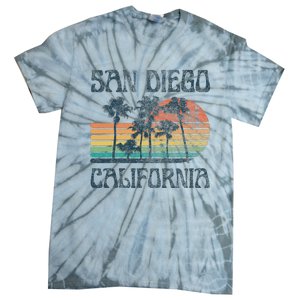 San Diego California Summer Vacation Tie-Dye T-Shirt