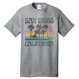 San Diego California Summer Vacation Tall T-Shirt