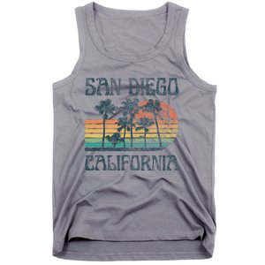 San Diego California Summer Vacation Tank Top